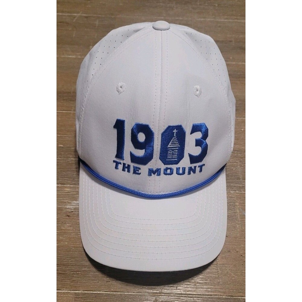 The Mount St Joseph Academy Hat Est 1905 White Snapback Cap